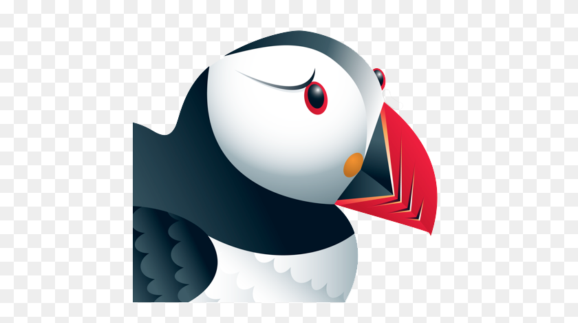 453x409 Puffin Clipart Animated - Puffin Clipart