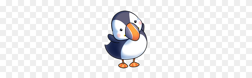 200x200 Puffin Fluff Favourites Birds, Animals And Clip Art - Puffin Clipart