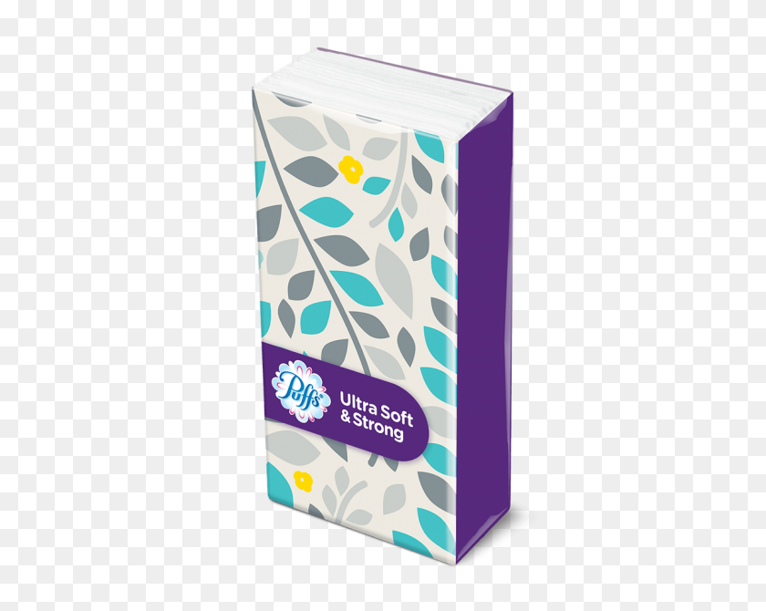 1200x939 Puffs To Go Facial Tissue Packs - Tissue PNG