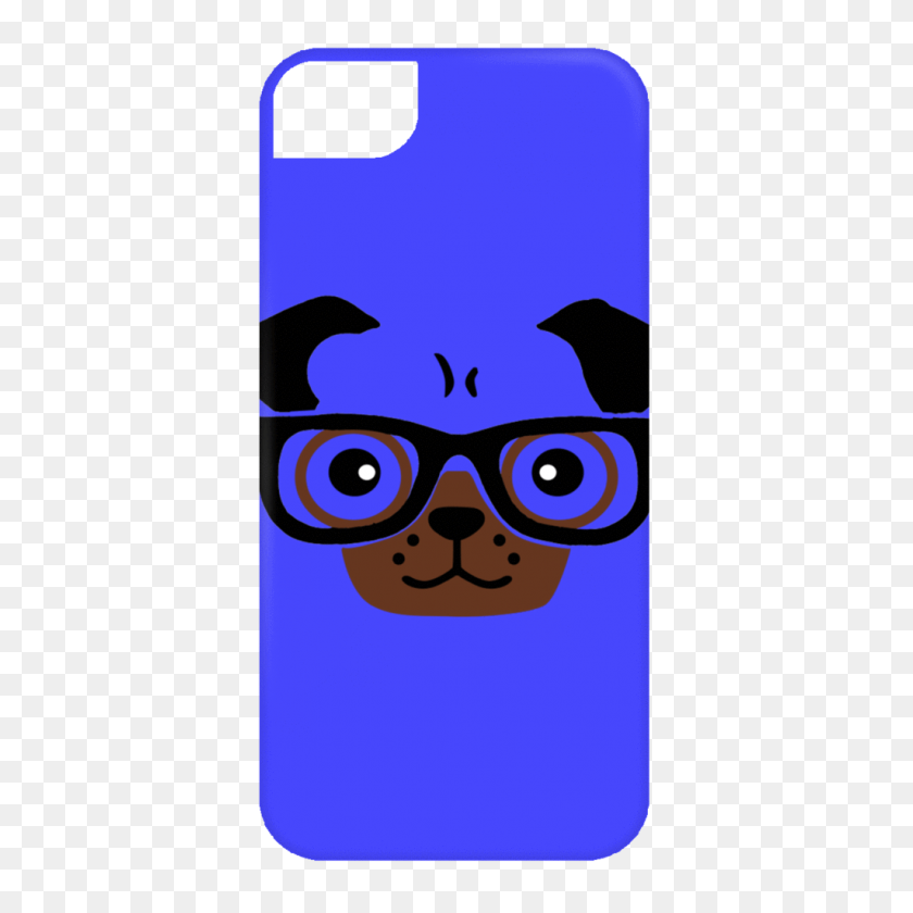1024x1024 Pug Face Iphone Case The Pug Life Store - Cara De Pug Png