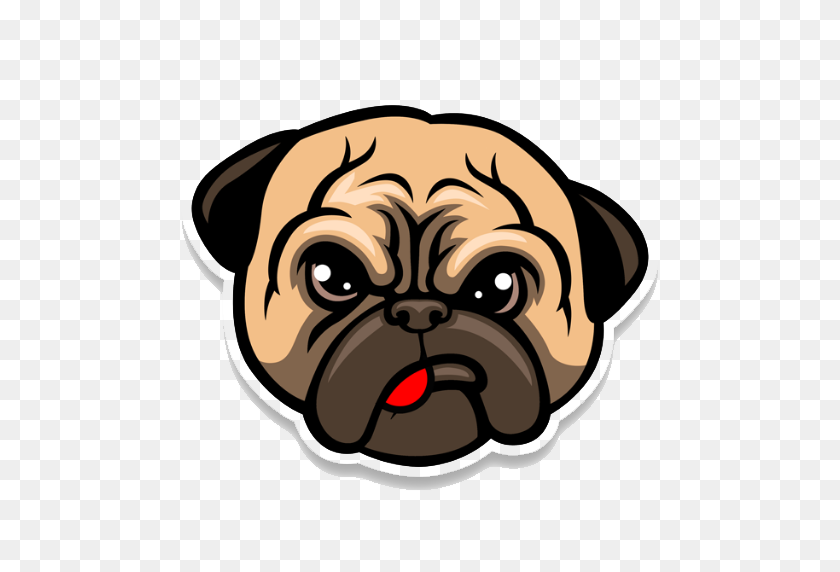 512x512 Pug Life Png Picture - Pug PNG