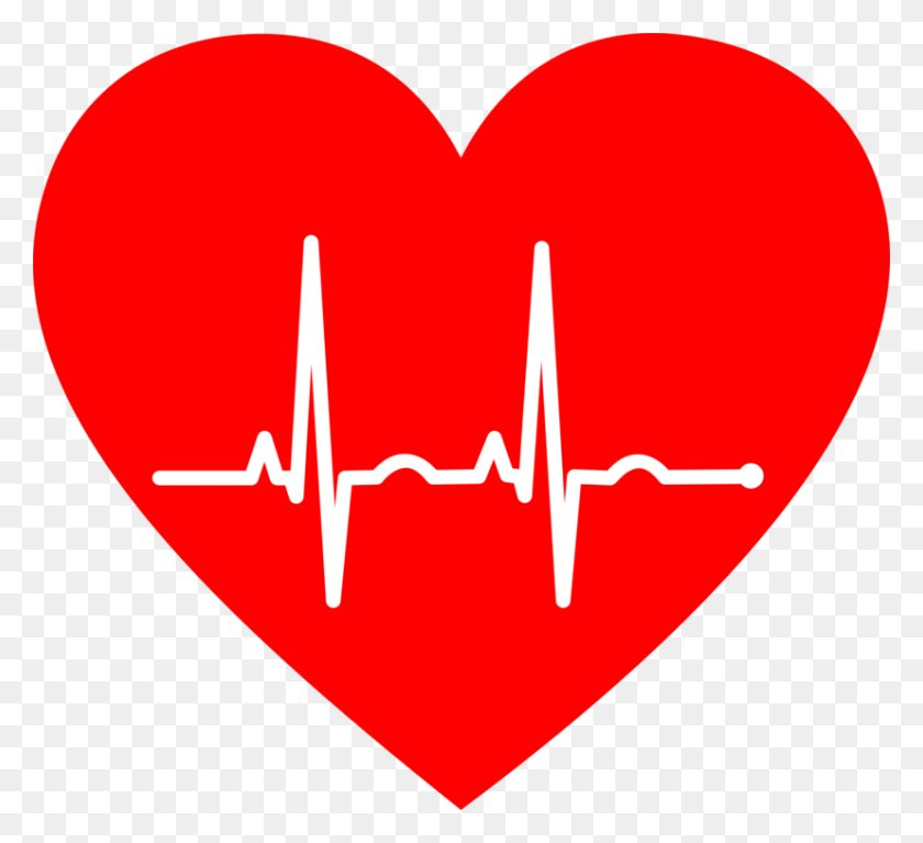 827x750 Pulse Electrocardiography Heart Rate Cardiovascular Disease Free - Rate Clipart