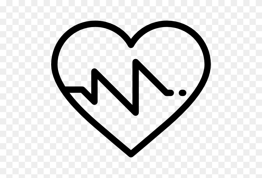 512x512 Icono De Frecuencia De Pulso - Clipart De Frecuencia Cardíaca