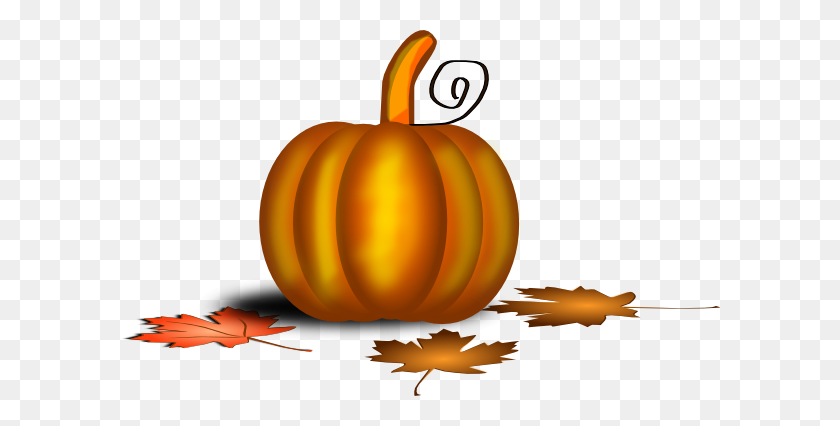 600x366 Pumpkin Clip Art - Thanksgiving Pumpkin Clipart