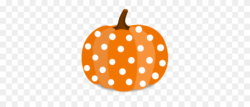 291x299 Pumpkin Dots Clip Art - Pumpkin PNG Clipart