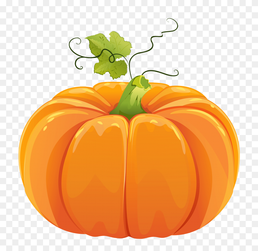 4268x4150 Pumpkin Images Clip Art - Thanksgiving Background Clipart