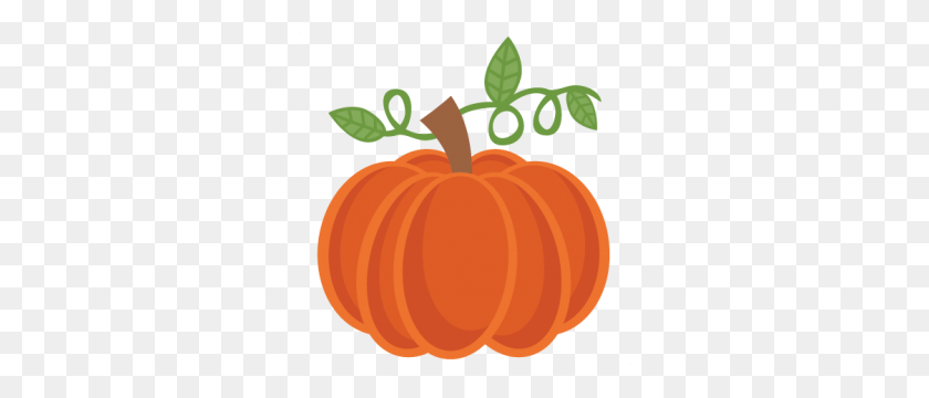 300x300 Pumpkin Silhouette Clip Art, Monogram Polka Dot Pumpk - Fancy Pumpkin Clipart