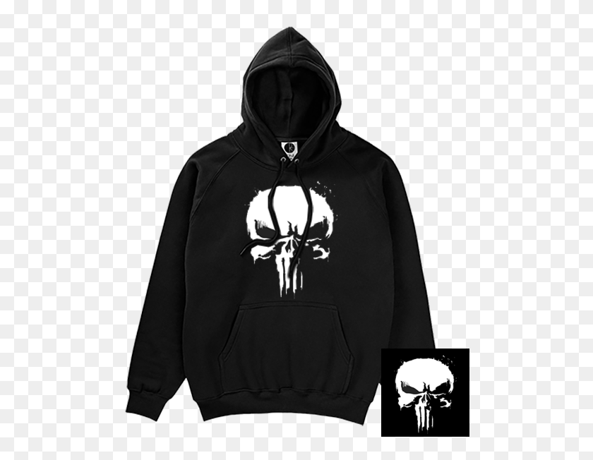 500x592 Punisher Hoodie - The Punisher PNG
