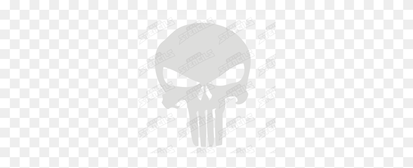 282x282 Punisher Logo Chino Stencils - Punisher Logo PNG