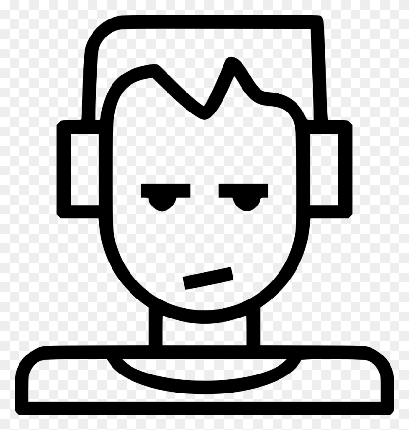 928x980 Punk Kid Headphones Human Png Icon Free Download - Human PNG