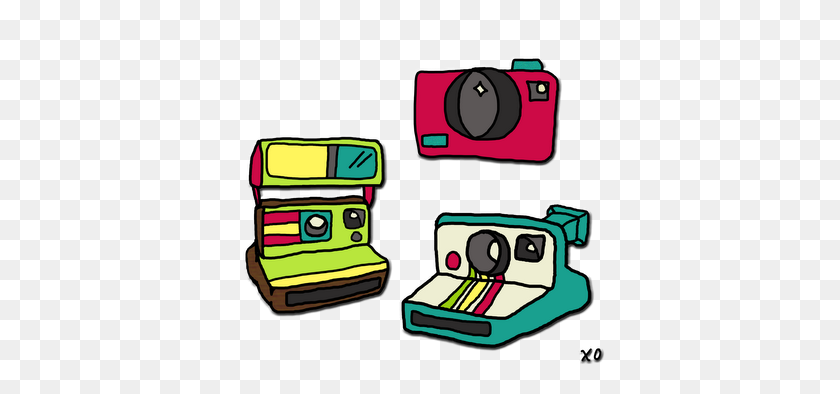 400x334 Панк Проекты Графика Камеры Халява Digi Freebies - Клипарт Камеры Polaroid