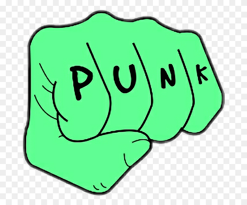 694x640 Punk Tumblr Rock - Punk Rock Clip Art