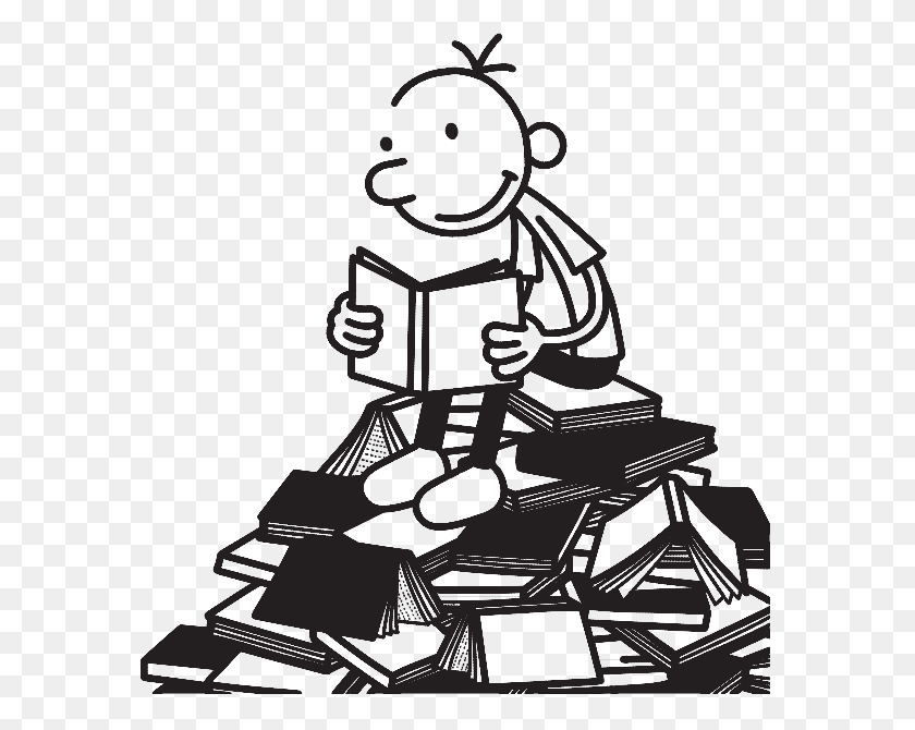 581x610 Pupils Across The North East Challenged To Design Their Own Comic - Diary Of A Wimpy Kid Clipart