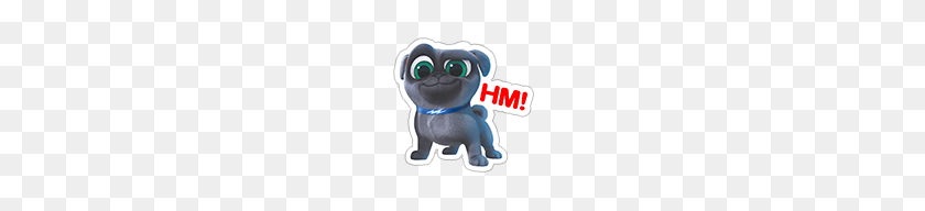 132x132 Puppy Dog Pals Sticker Baby Isabel In Dogs - Puppy Dog Pals PNG