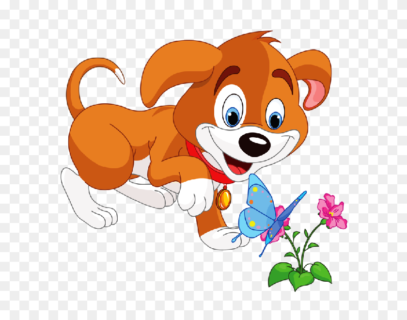 600x600 Puppy Dogs - Dog Cartoon PNG