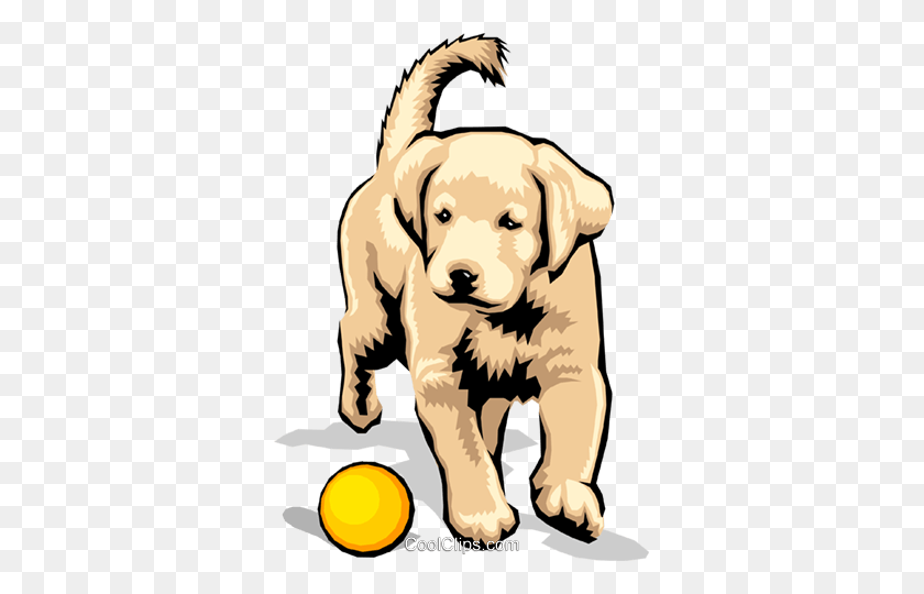 341x480 Puppy Royalty Free Vector Clip Art Illustration - Puppy PNG