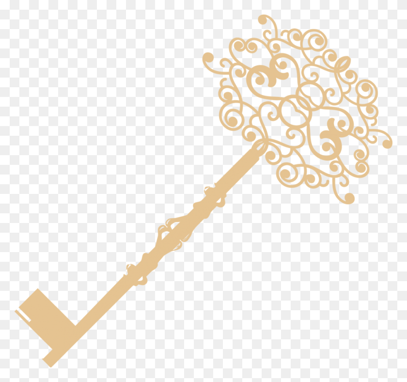 1000x934 Pure Simple Change - Golden Key PNG