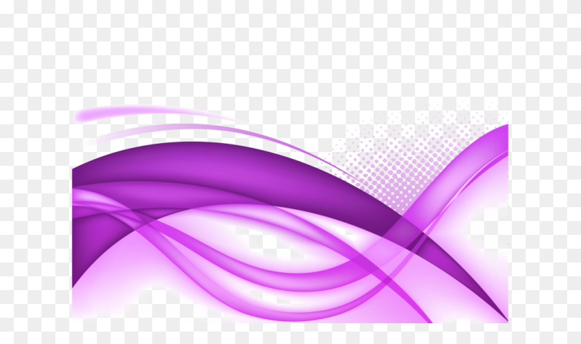 1024x576 Фиолетовые Абстрактные Линии Png Изображение Вектор, Клипарт - Фиолетовый Дым Png