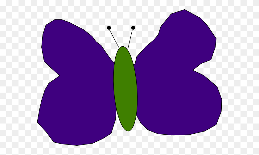 600x442 Purple And Green Butterfly Png Clip Arts For Web - Purple Butterfly Clipart
