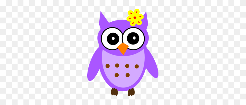 243x299 Purple Baby Girl Owl Clip Art - Purple Owl Clipart
