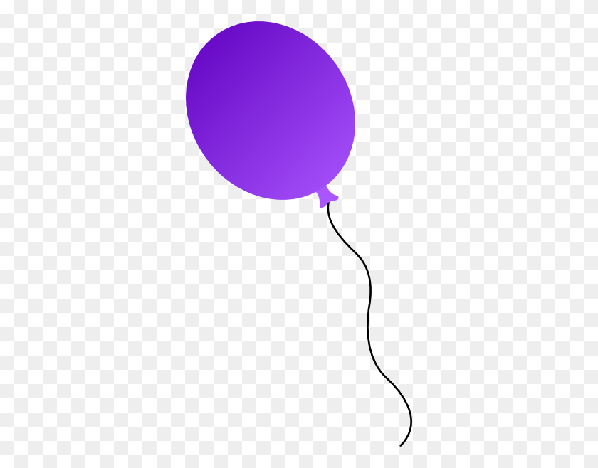 318x598 Purple Balloons Cliparts - Purple Balloon Clipart