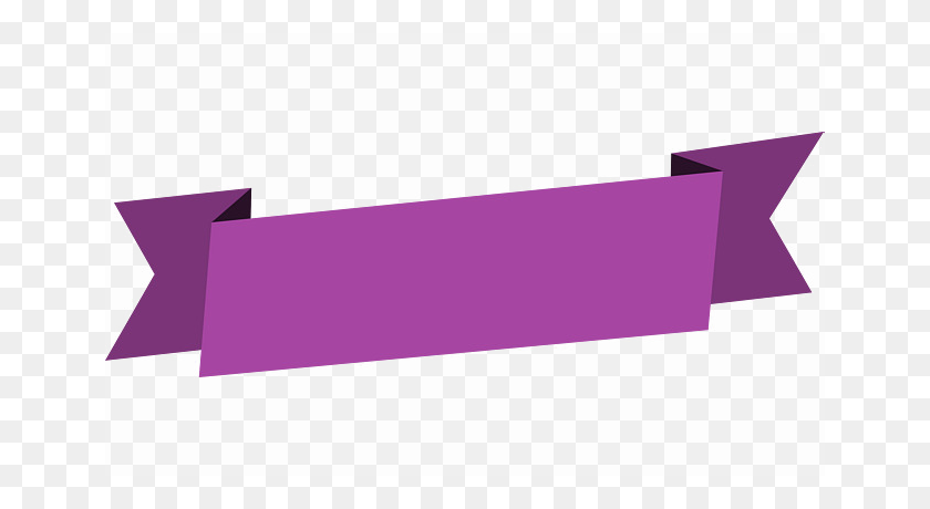 650x400 Purple Banner Png - Purple Banner PNG