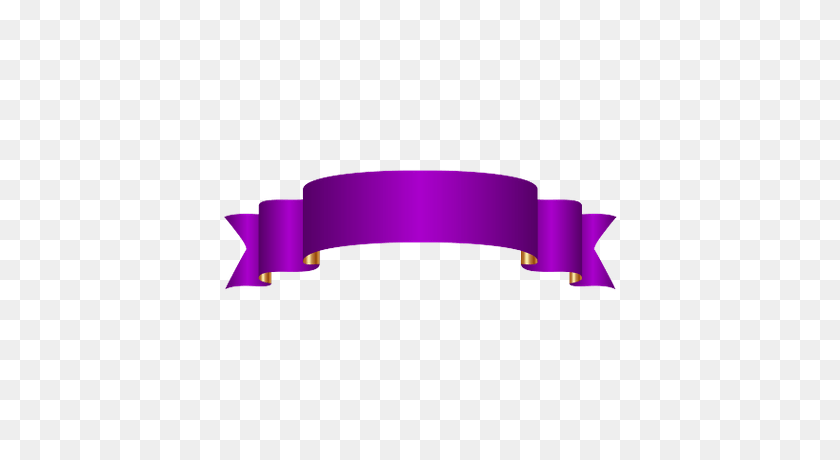 400x400 Фиолетовые Баннеры - Фиолетовый Баннер Клипарт