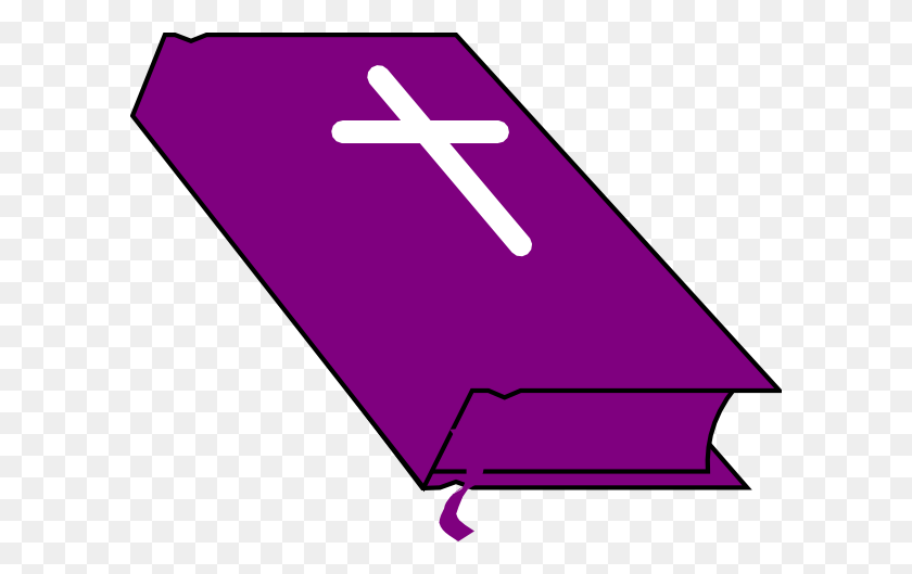 600x469 Purple Bible Clip Art - The Bible Clipart