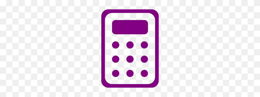 Purple Calculator Icon Calculator Png Stunning Free