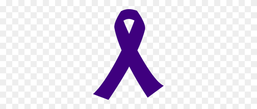 231x297 Purple Cancer Ribbon Clip Art - Purple Ribbon PNG