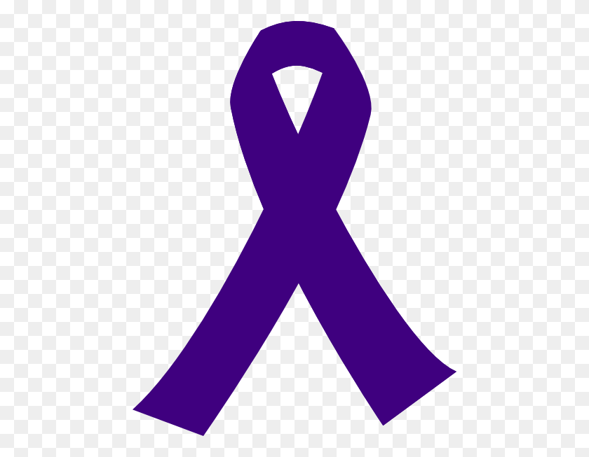 462x593 Purple Cancer Ribbon Clip Art - Cancer Awareness Clipart