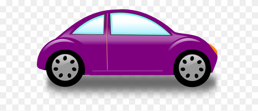 600x301 Purple Car Clip Art - Car Clipart PNG