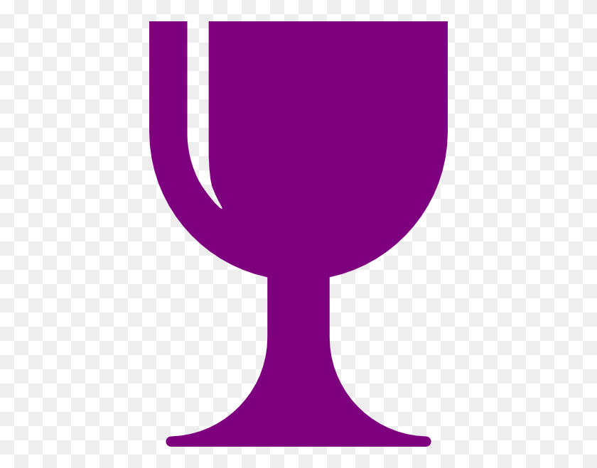 420x599 Purple Chalice Clip Art - Clipart Communion