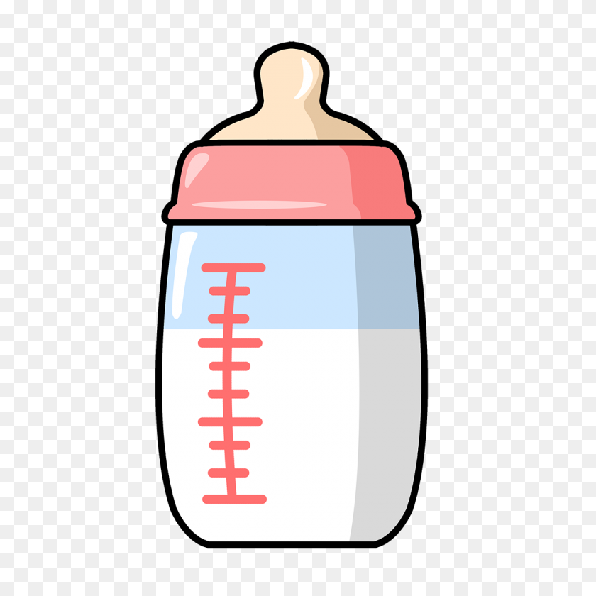 1200x1200 Purple Clipart Baby Bottle - Safety Pin Clipart