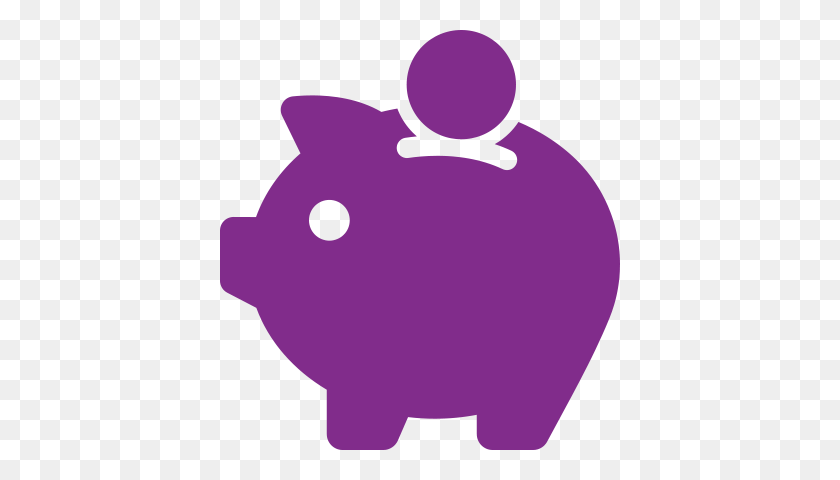 400x420 Фиолетовый Клипарт Деньги - Бесплатный Клип Арт Деньги