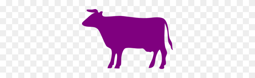 300x198 Purple Cow Clip Art - Free Cow Clipart