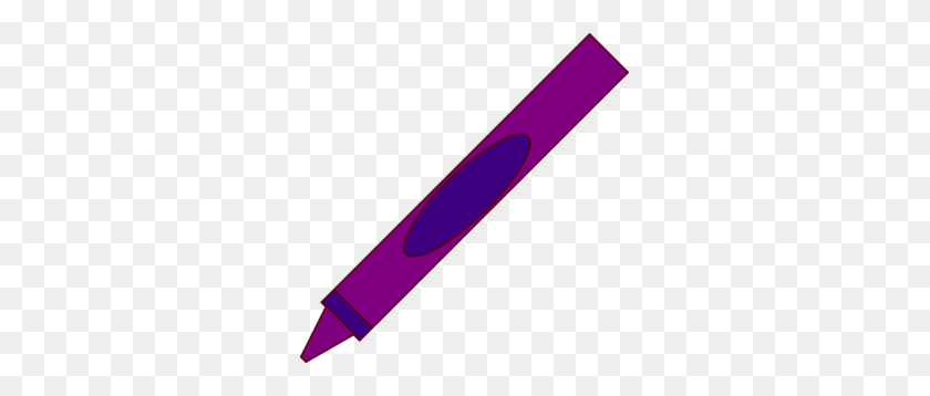 297x298 Purple Crayon Crayon Clip Art - Color Crayons Clipart