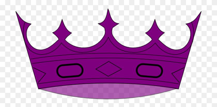 721x355 Фиолетовая Корона - Клипарт Корона