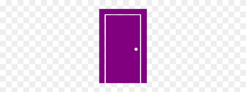 256x256 Фиолетовая Дверь Клипарт Бесплатный Клипарт - Изображения Двери Картинки