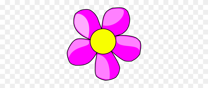 300x297 Фиолетовый Цветок Картинки - Фиолетовая Граница Клипарт