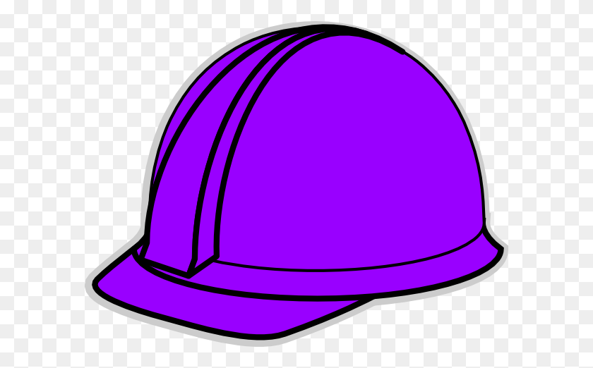 600x462 Imágenes Prediseñadas De Sombrero Duro Púrpura - Imágenes Prediseñadas De Sombrero De Construcción