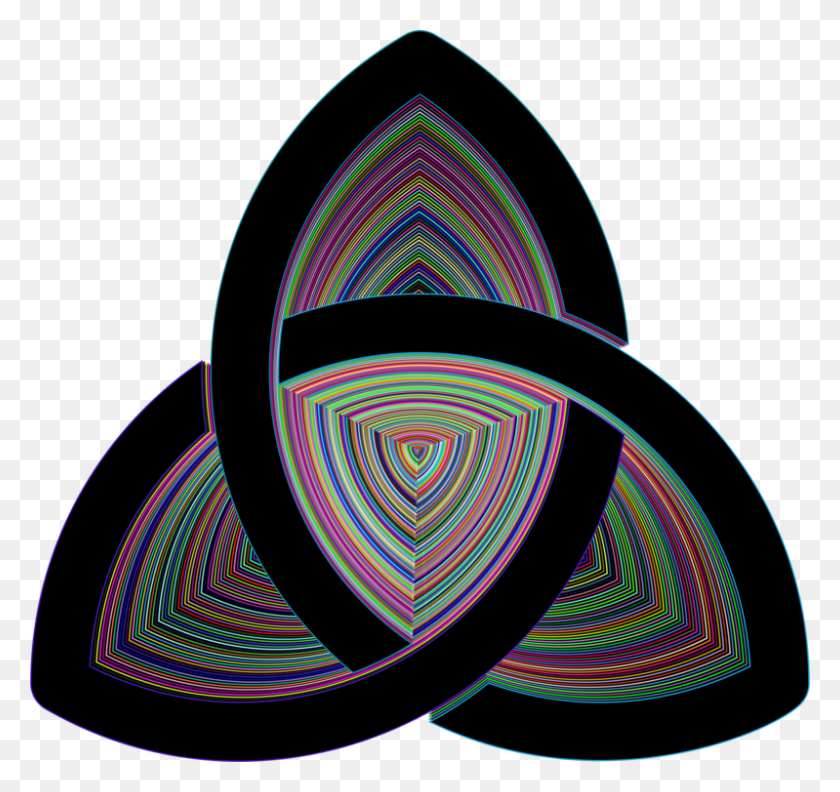 799x750 Фиолетовая Шляпа - Троица Клипарт