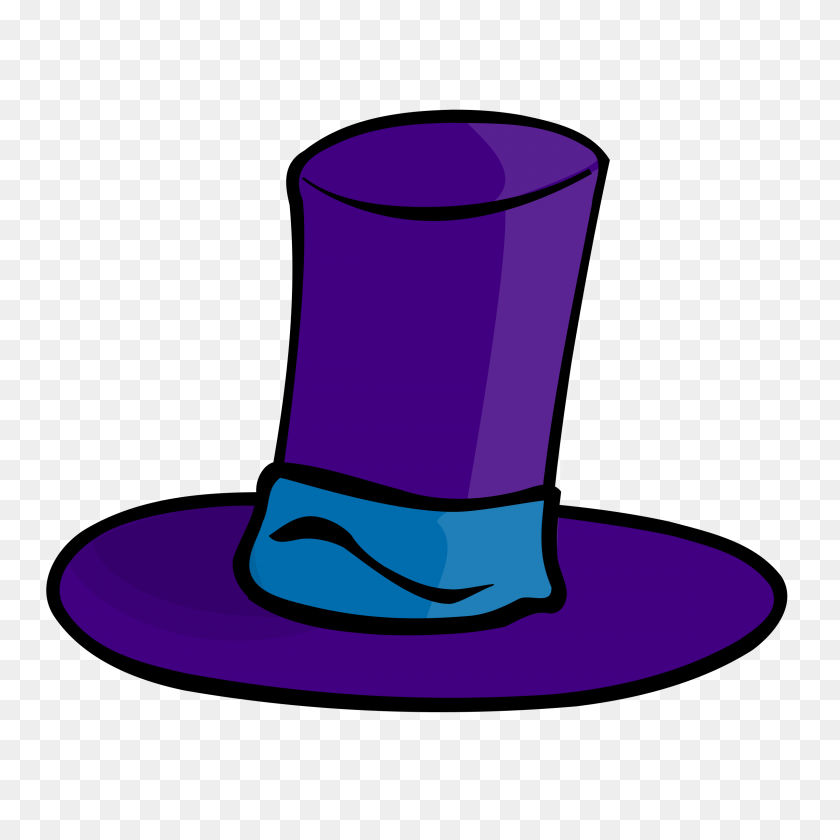 2400x2400 Purple Hat Icons Png - Cartoon Hat PNG