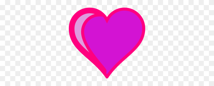 300x279 Фиолетовое Сердце Картинки - Сердечный Орган Клипарт