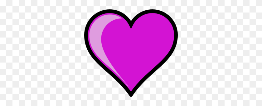 300x279 Пурпурное Сердце Клипарт - Старинное Сердце Клипарт