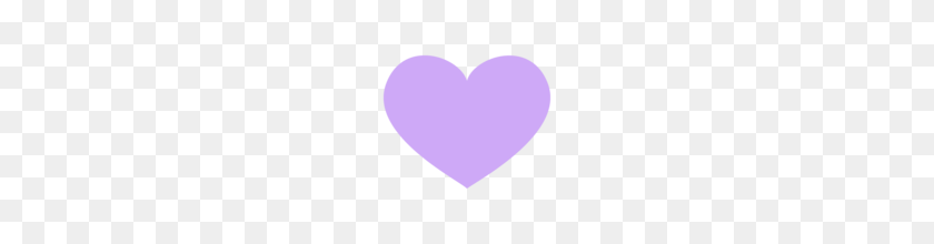 160x160 Purple Heart Emoji On Emojione - Purple Heart Emoji PNG