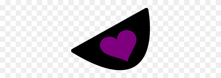 300x239 Purple Heart Eye Patch Png Clip Arts For Web - Eye Patch PNG