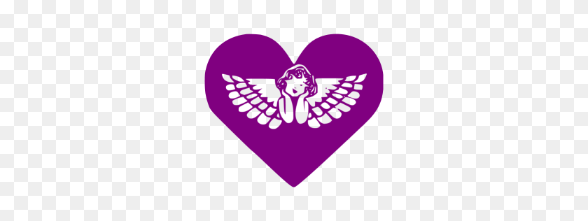 256x256 Icono De Corazón Púrpura - Corazón Púrpura Png
