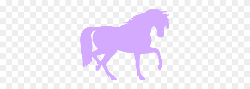299x240 Фиолетовая Лошадь Клипарт Картинки - Бегущая Лошадь Клипарт