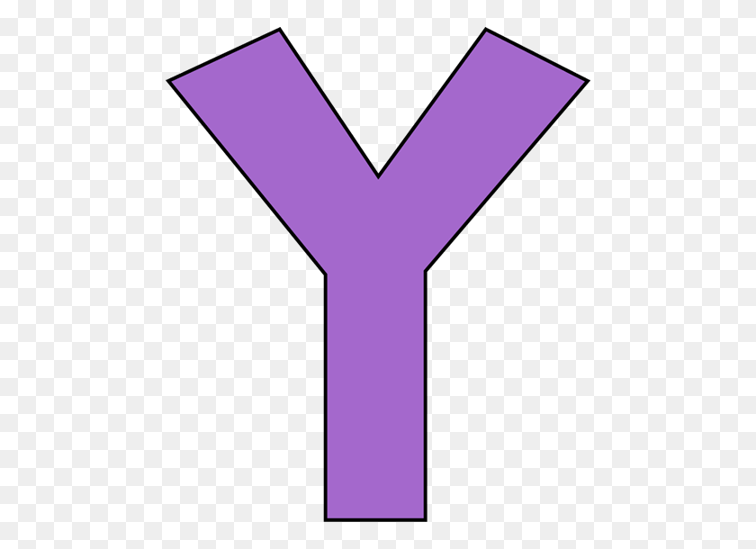 472x550 Purple Letter Y Clip Art - Y Clipart